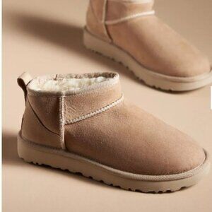 UGG® Classic Ultra Mini Boot - Sand - Size 9 - EUC